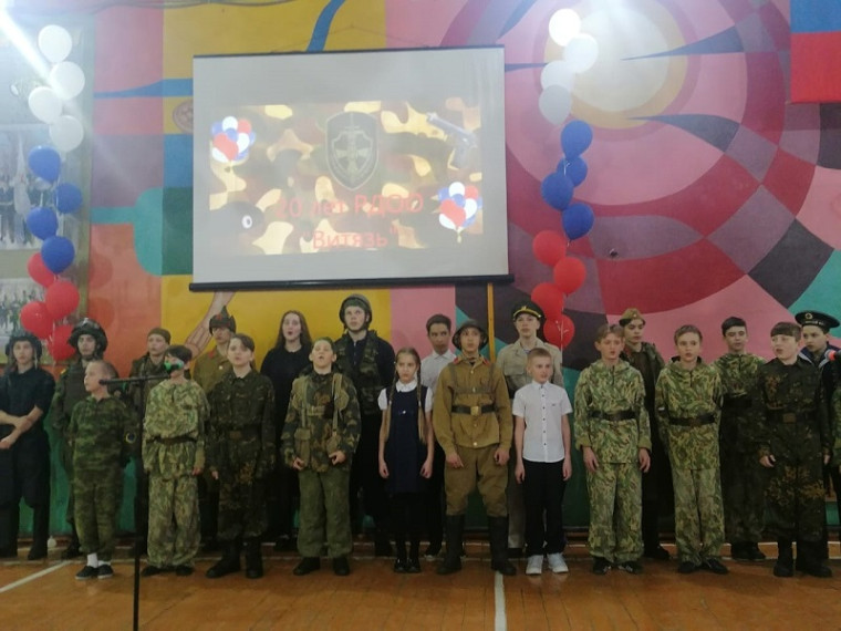 Военно-патриотическому клубу «Витязь» 20 лет.