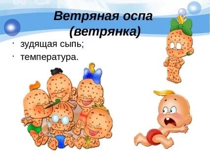 Ветряная оспа (ветрянка).